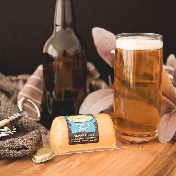 Brewers Choice, a 145g barrel of flavoured cheddar