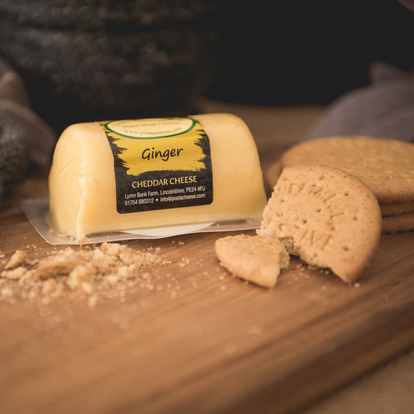 Ginger, a 145g barrel of flavoured cheddar