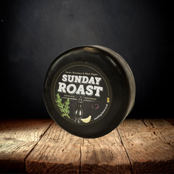 Sunday Roast, a 200g truckle of flavoured cheddar